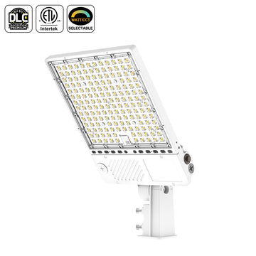 3 Pack 360W LED Shoebox Light – 220W/290W/360W Selectable, 3K/4K/5K, Photocell & A&N Bracket
