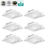 LED Canopy Light Tunable CCT, 4500K/5000K/5700K, 100-277VAC, Built-in Photocell | 60W/48W/36W