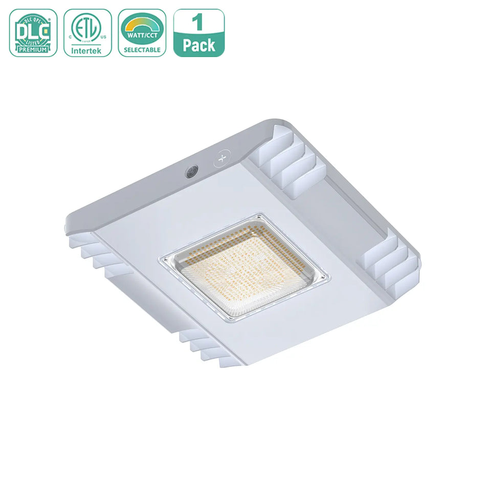 150W LED Gas Station Canopy Light – 100/130/150W & 3CCT Selectable | CP03