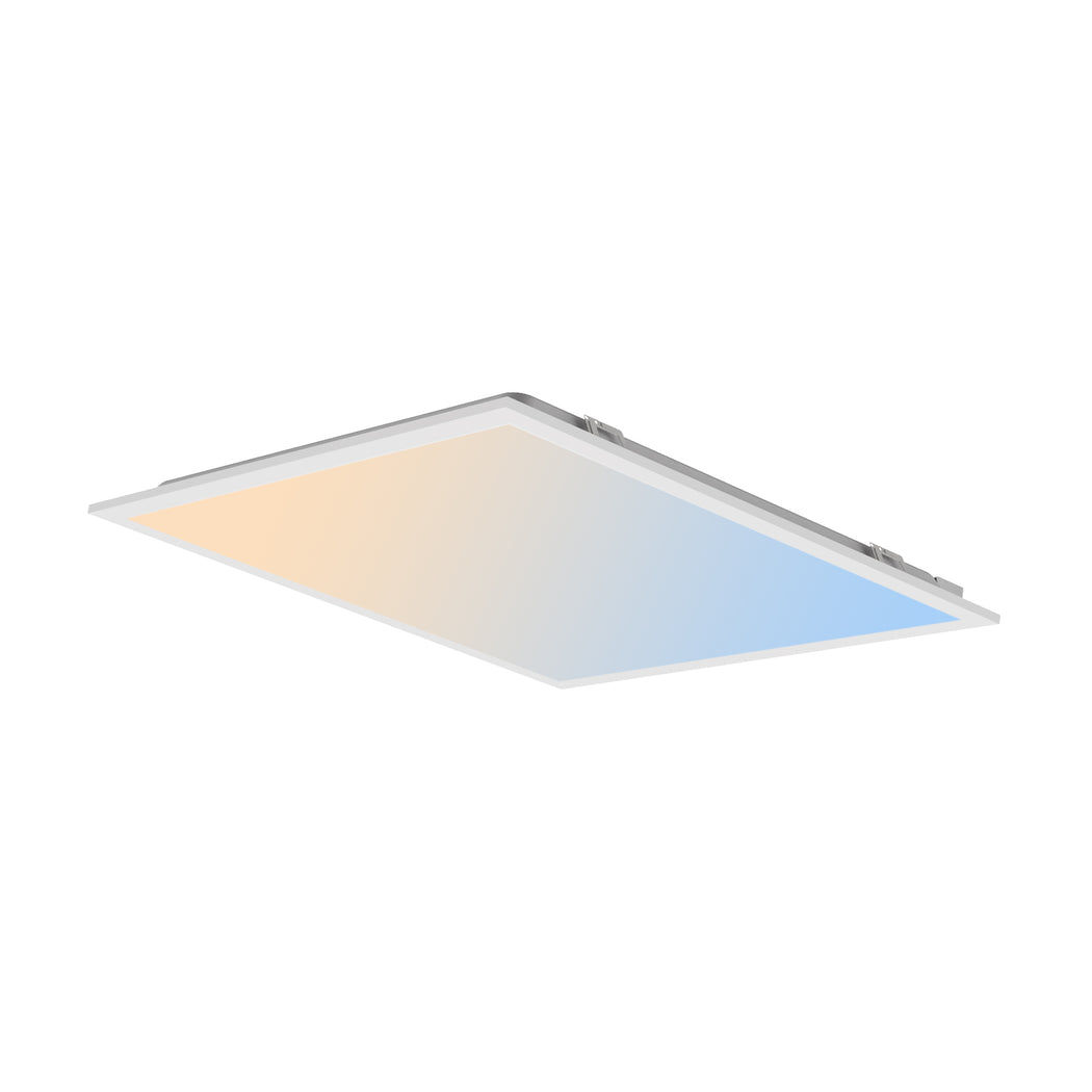 LED Backlit Panel Light 120-277V 40W 5000 Lumens ETL DLC Premium | 2x2FT Sensor Base