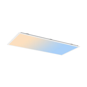 LED Backlit Panel Light 120-277V 72W 9000LM ETL DLC Premium | 2x4FT Sensor Base