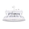 310/270/240W UFO LED High Bay Light, 2CCT Selectable, 120-277V, White