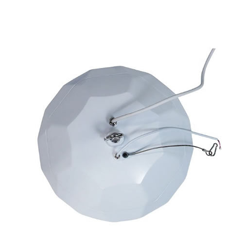 200W UFO LED High Bay Light, 5000K, 120-277V, Smooth White Housing