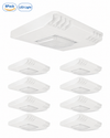 8 pack ETL DLC certified LED Canopy Light for gas station and canopy applications