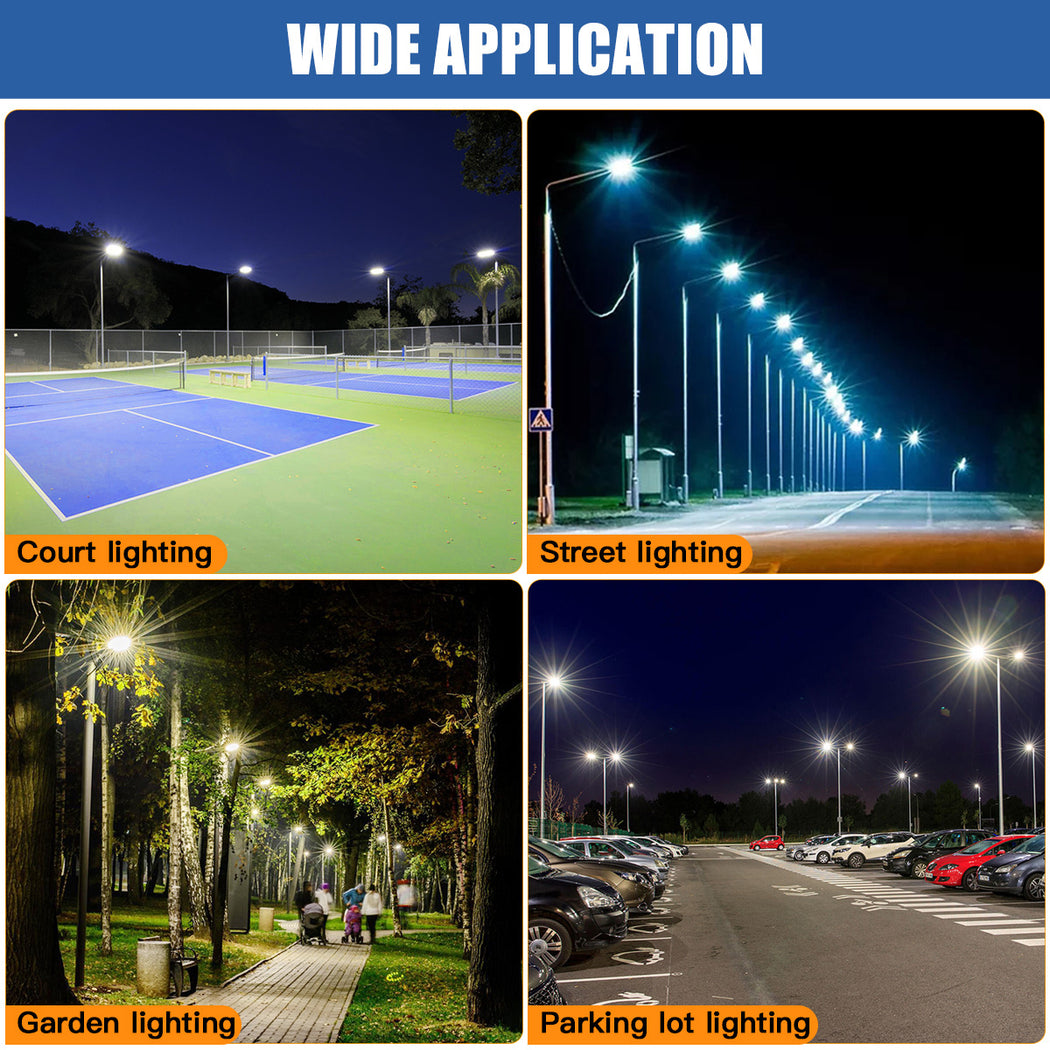 100W/150W Wattage & CCT Selectable LED Street Light with Photocell