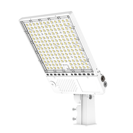 3 Pack 360W LED Shoebox Light – 220W/290W/360W Selectable, 3K/4K/5K, Photocell & A&N Bracket