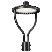 LED Post Top Area Light | Selectable Wattage & 3CCT, Photocell, 100-277V, DLC ETL Listed