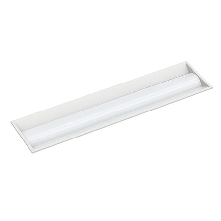 1x4 65W LED troffer light with selectable wattage