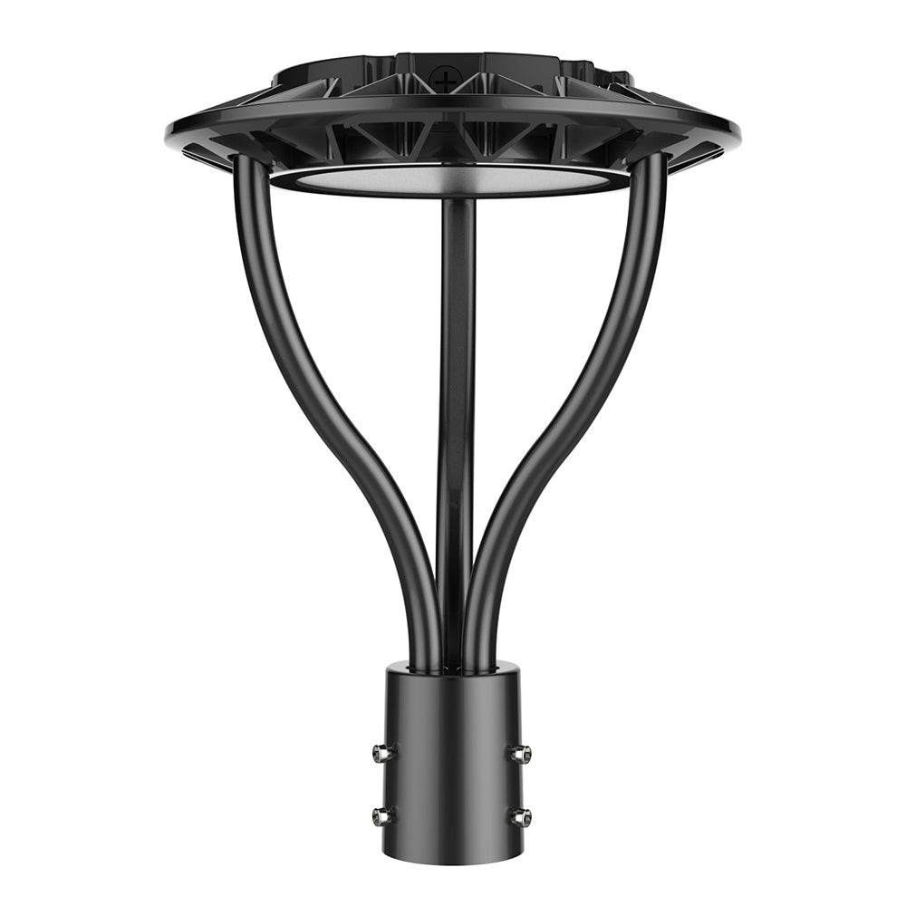 Gielight Wattage Selectable LED Post Top Light Fixture 50W-150W