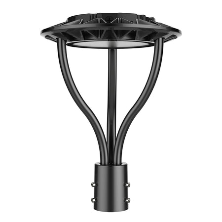 Gielight Wattage Selectable LED Post Top Light Fixture 50W-150W