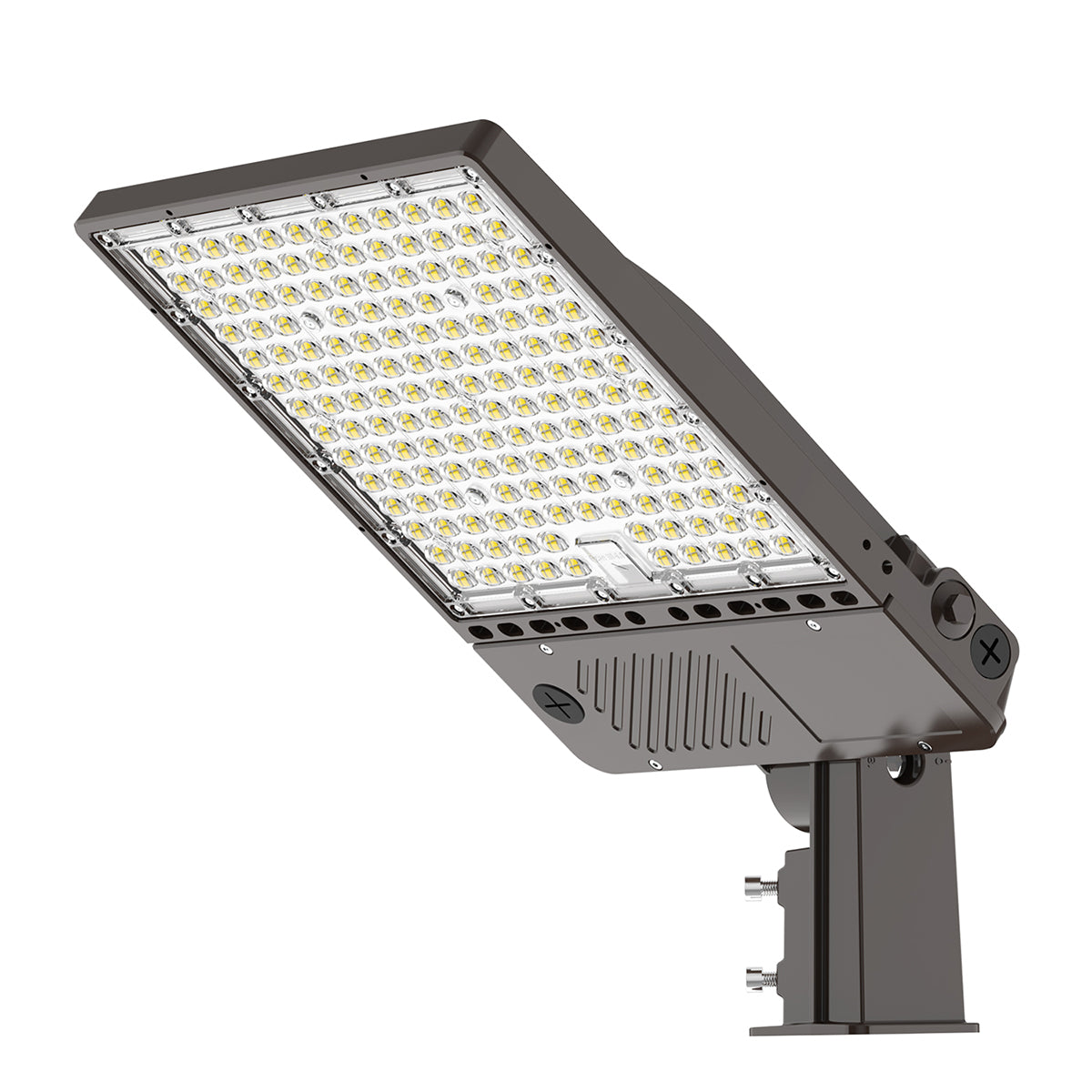 3 Pack 360W LED Shoebox Light – 220W/290W/360W Selectable, 3K/4K/5K, Photocell & A&N Bracket
