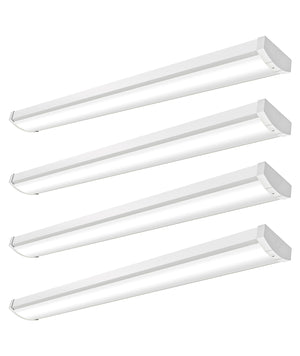 4FT LED Wraparound Light J-WL01, 20/30/40W Selectable, 3500K–6500K, DLC Premium