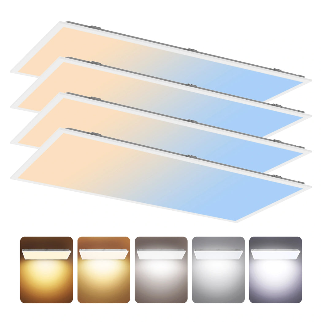 2x4 LED Backlit Panel Light 120-277V 72W 9000 Lumens ETL DLC Premium | 2x4FT