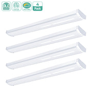 4FT LED Wraparound Light 20W/30W/40W Wattage & 5CCT Selectable 5000LM 120-277V