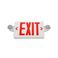 DM-EM119 LED Exit Sign with Emergency Lights, Red Letter Combo Emergency Exit Light, 120/277V, 90-Min Battery Backup, cETLus | RED
