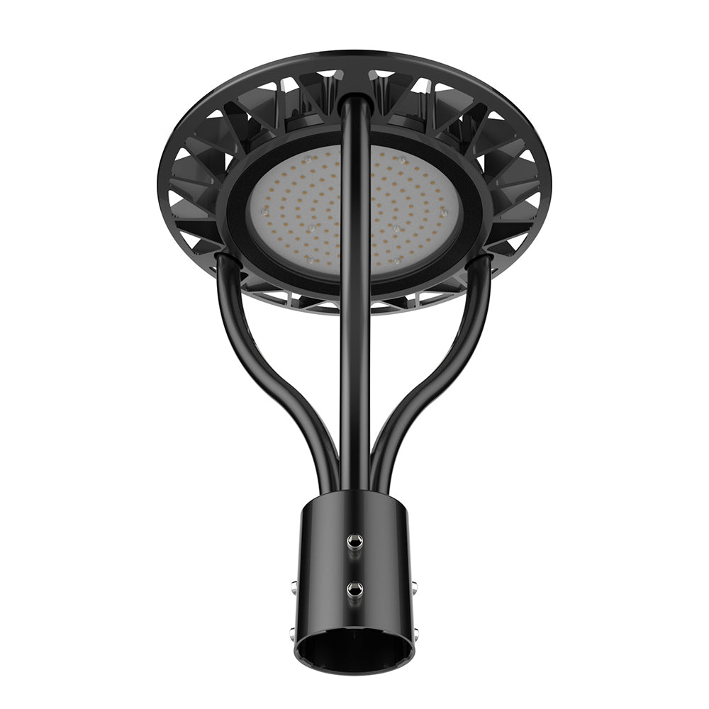 Gielight Wattage Selectable LED Post Top Light Fixture 50W-150W
