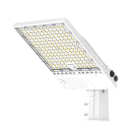 3 Pack 360W LED Shoebox Light – 220W/290W/360W Selectable, 3K/4K/5K, Photocell & A&N Bracket