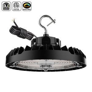 LED UFO High Bay Light 240W/200W/150W 33,600 Lumens, ETL & DLC Listed | 120-277V