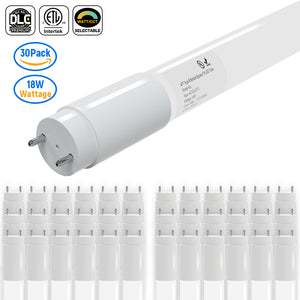 4FT Type A+B LED T8 Tube – 5 CCT & 5 Wattage Selectable over 3,360 lumens | 24W