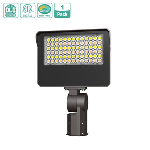 60W Selectable LED Flood Light, 3CCT & Beam Angle, 120-277V | 60W