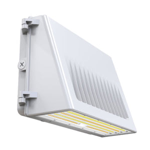 `Semi Cutoff LED Wall Pack Light 125W/105W/76W Adjustable CCT 3000K 4000K 5000K, 0-10V Dimmable, DLC cULus`