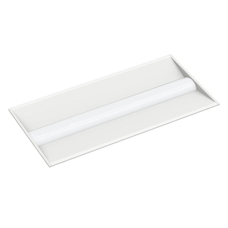 2x4 commercial LED troffer light with sensor base