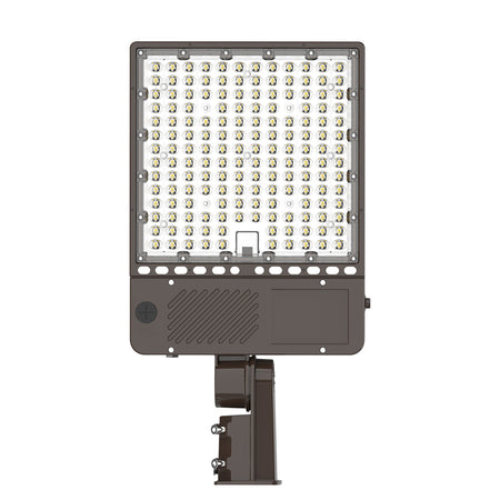3 Pack 360W LED Shoebox Light – 220W/290W/360W Selectable, 3K/4K/5K, Photocell & A&N Bracket