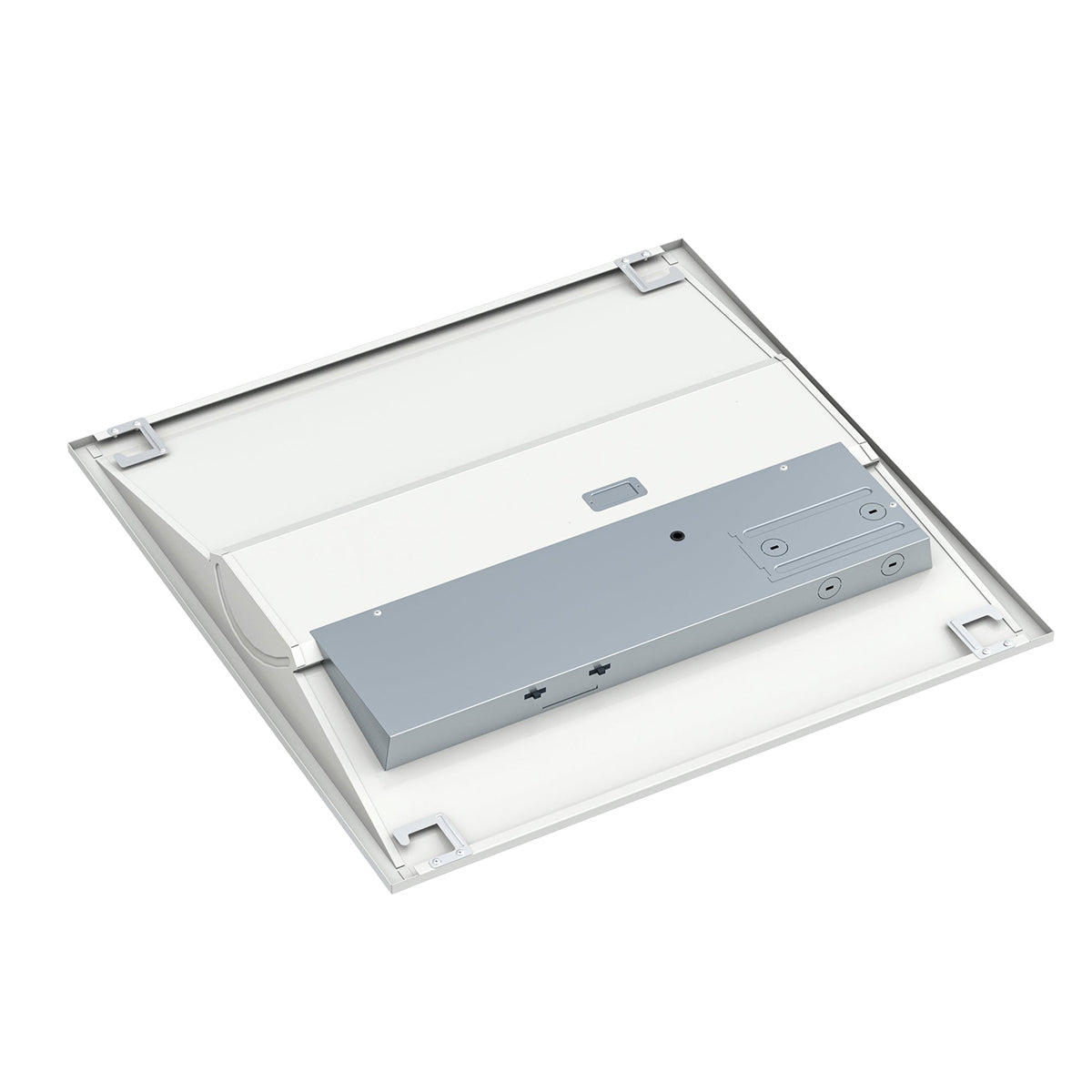 2x2 commercial LED troffer light with sensor base