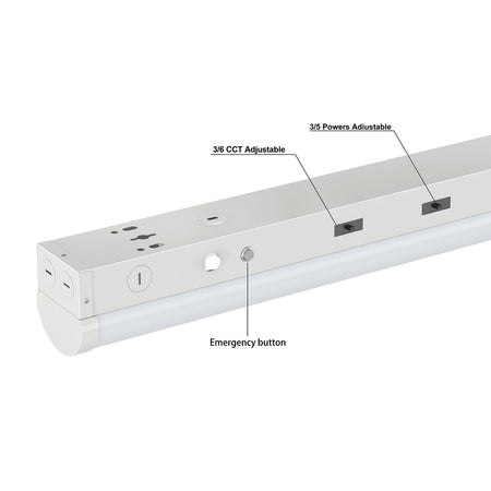 4FT commercial LED linear strip light 6-pack