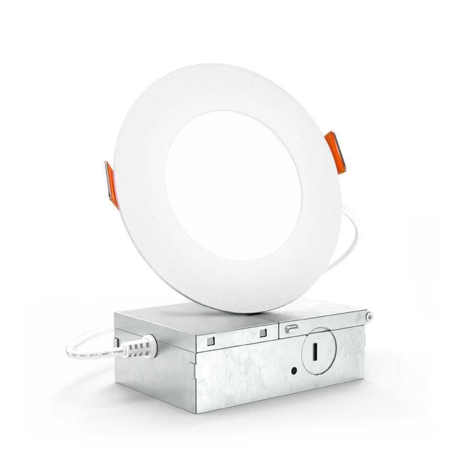 Slim LED Recessed Down Light 120V 9W 752 Lumens ETL | 9W 4 Inch