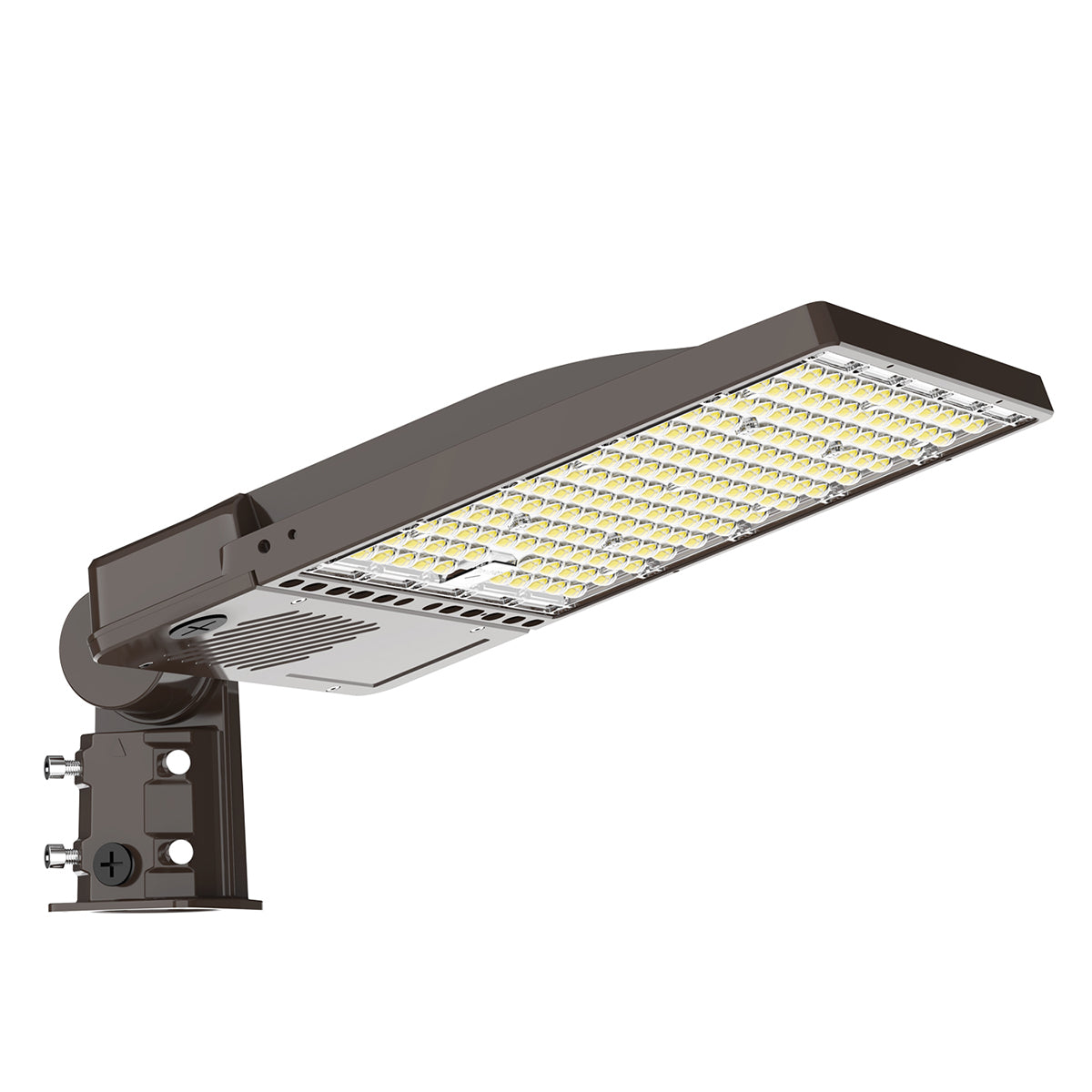 3 Pack 360W LED Shoebox Light – 220W/290W/360W Selectable, 3K/4K/5K, Photocell & A&N Bracket