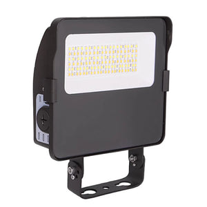 Outdoor LED Flood Light 30W/25W/17W with Built-in Photocell, 0-10V Dimmable