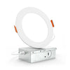 Color Tunable LED Slim Down Light 120V 12W 1006 Lumens ETL | 12W 6 Inch