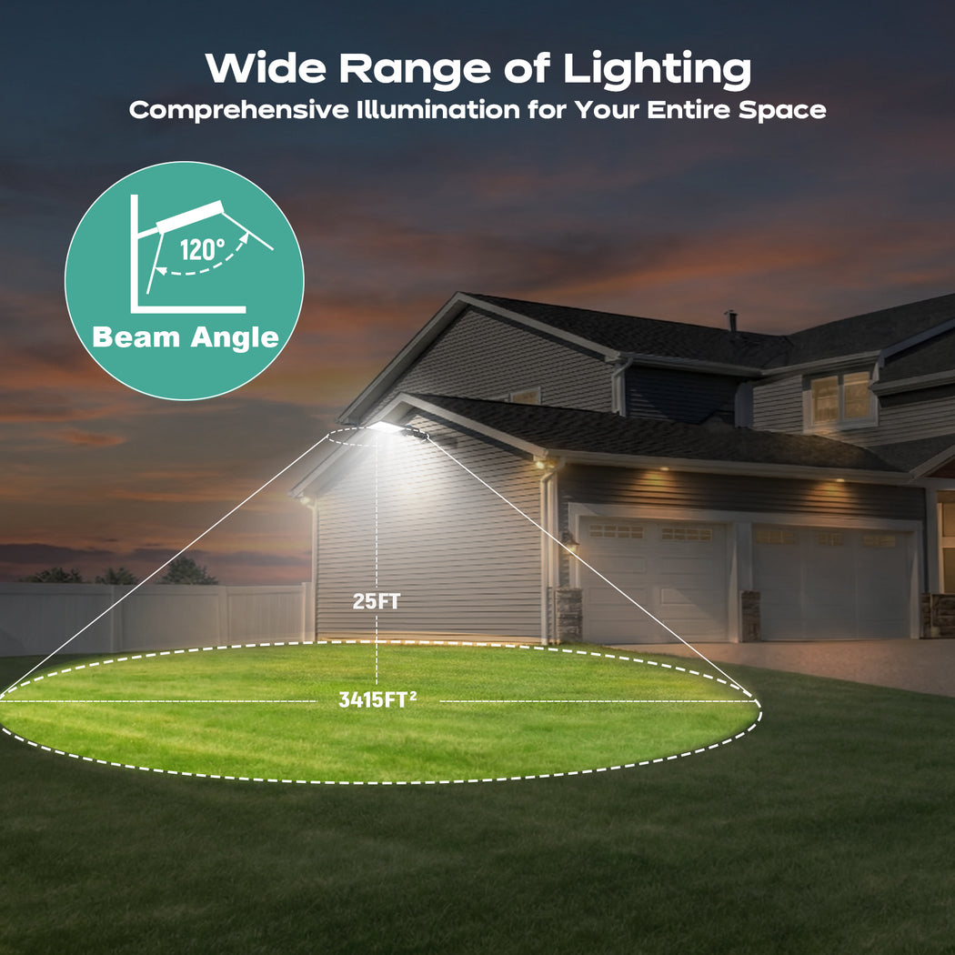LED Shoebox Area Light 300W / 240W / 200W 51000 Lumens UL, DLC Premium  | 277-480V with Photocell Base