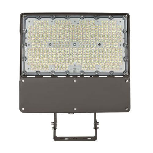 Outdoor LED Flood Light 250W/200W/150W/125W, 41500lm, Swap Bracket, 0-10V Dimmable