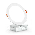 5CCT Slim LED Recessed Downlight 120V 18W 1504 Lumens ETL | 18W 8 Inch