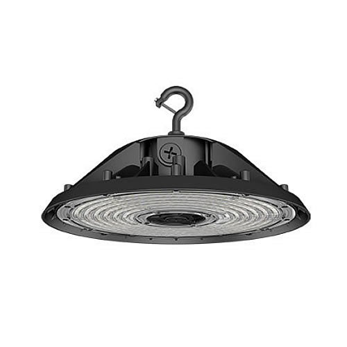 150/120/100W UFO LED High Bay Light, 2CCT Selectable, 120-277V, Black