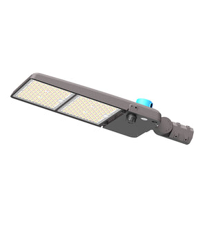 LED Area Light 500W 80000 Lumens UL, DLC Premium  | 120-277V with Photocell Base