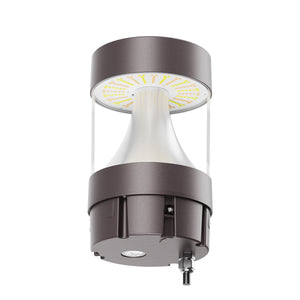 LED Bollard Light BRA Slim Flat C 24W Selectable 3CCT Photocell IP65 LED Light