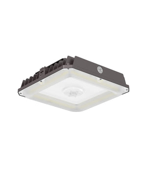 LED Garage Canopy Light CP02 75W/60W/40W, 3CCT Selectable, IP65, DLC Premium