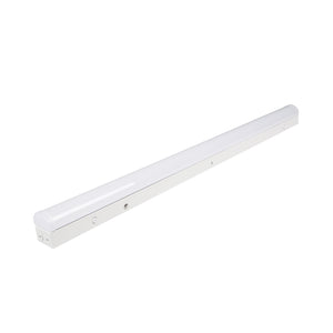 4 Ft 5CCT & 5-Wattage Selectable LED Low-Bay Linear Strip Light - 9 pack
