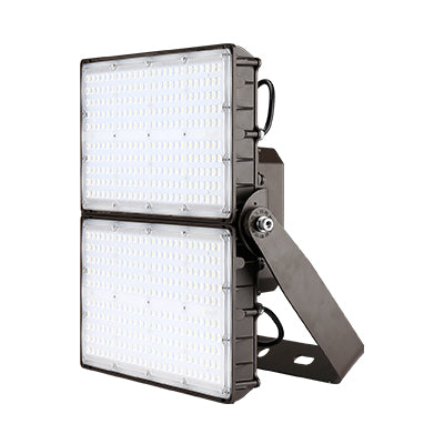 350W Selectable LED Flood Light, 120-277V, 0-10V Dimmable