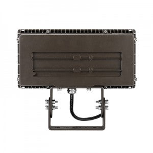 100W Selectable LED Flood Light, 3CCT, 347-480V, 0-10V Dimmable