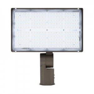 200W Selectable LED Flood Light, 3CCT, 347-480V, 0-10V Dimmable