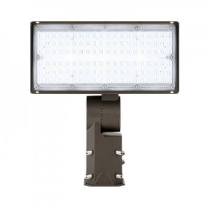 60W Selectable LED Flood Light, 3CCT, 120-277V, 0-10V Dimmable