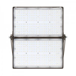 350W Selectable LED Flood Light, 120-277V, 0-10V Dimmable