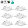 LED Canopy Light Tunable CCT, 4500K/5000K/5700K, 100-277VAC, Built-in Photocell