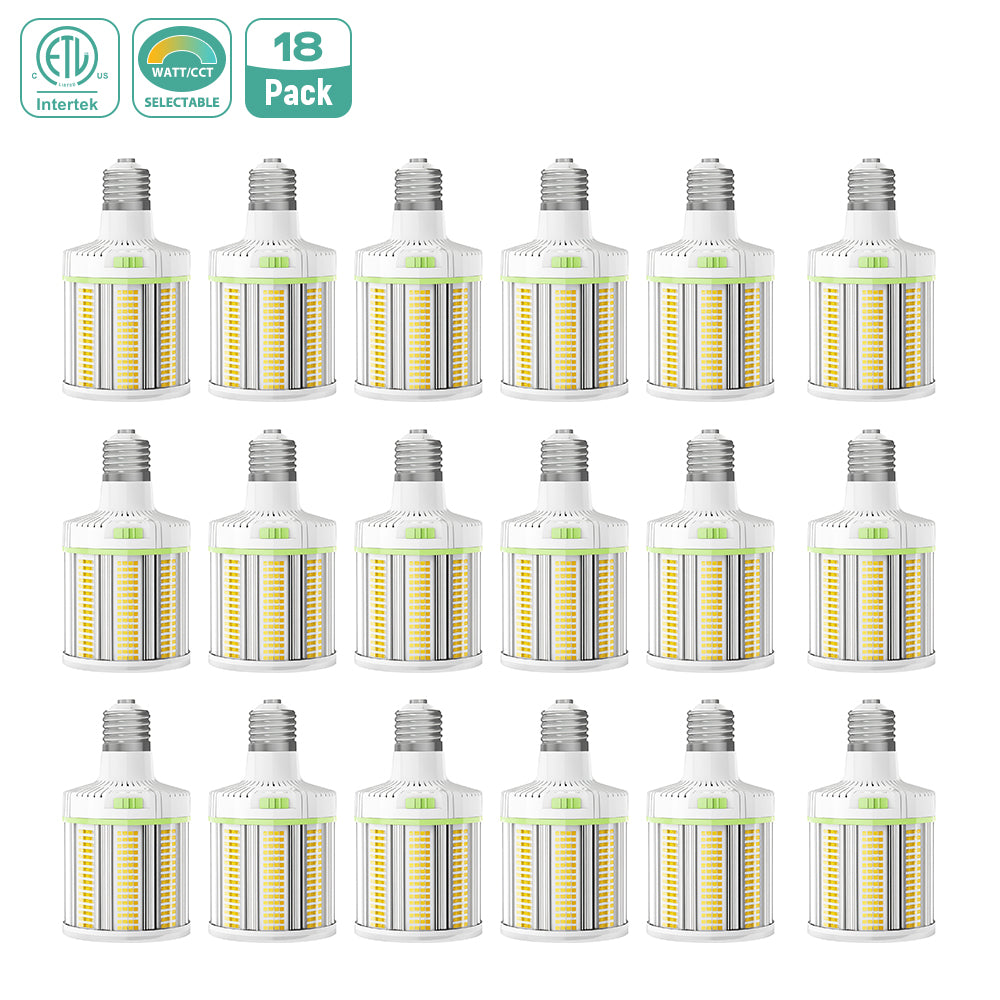 LED Fan Corn Light 100W 80W 60W Adjustable Power