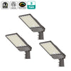 3 Pack 360W LED Shoebox Light – 220W/290W/360W Selectable, 3K/4K/5K, Photocell & A&N Bracket