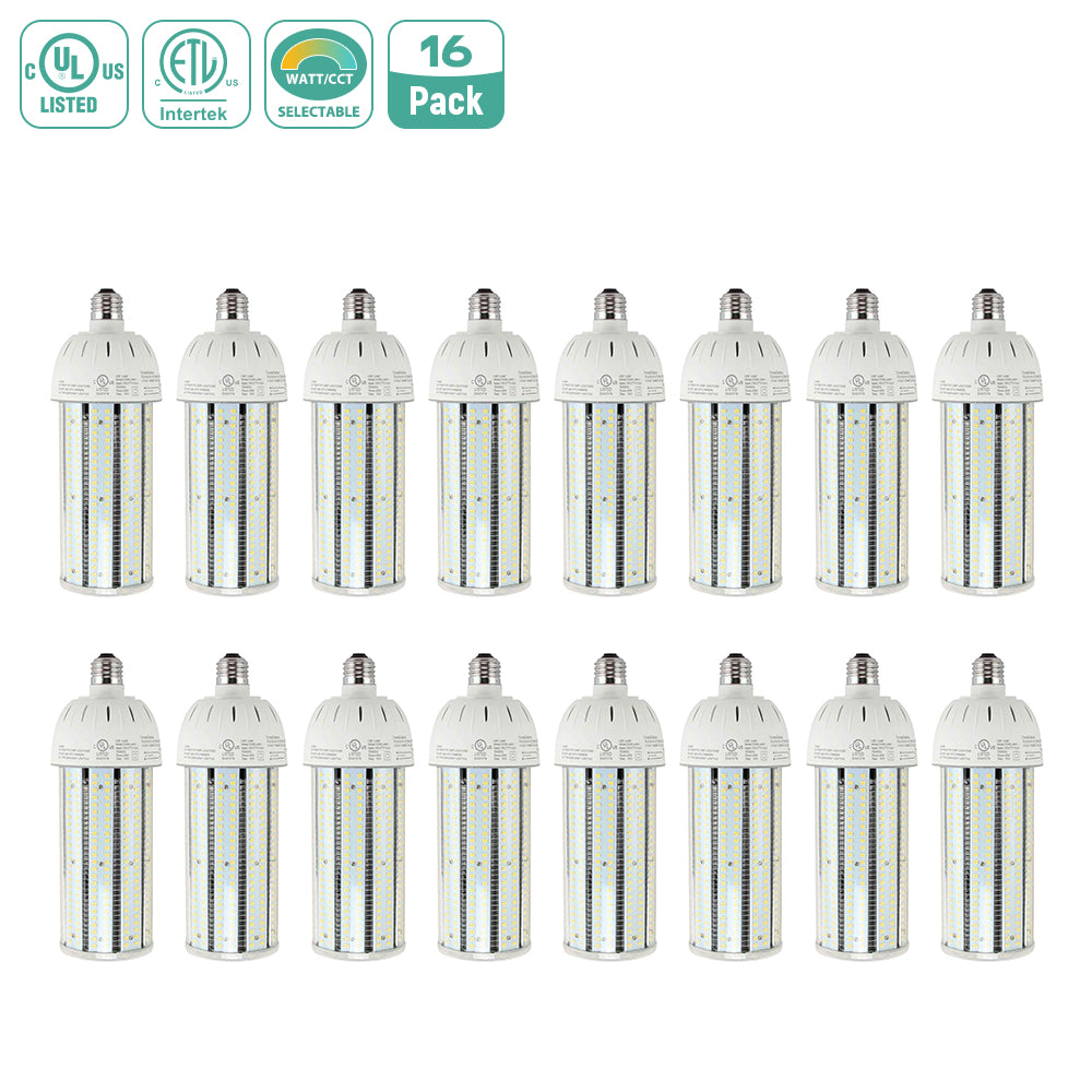 60W LED Corn Bulb, 277-480V, E39 Mogul Base, 8400 Lumens, 5000K